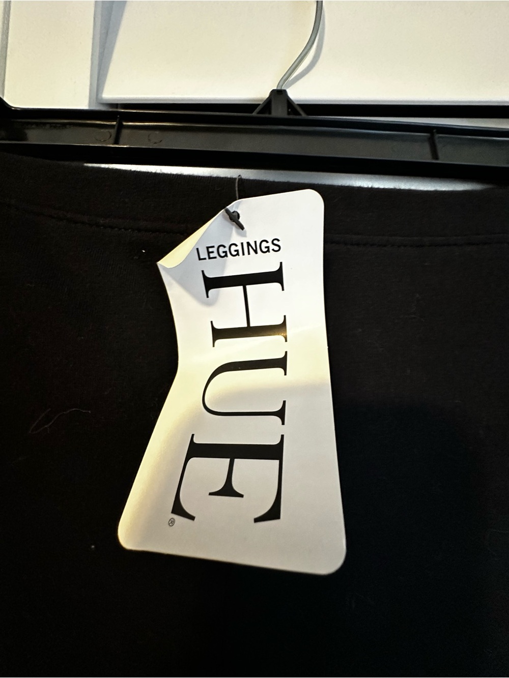 HUE Black Jeggings - Picture 2 of 3